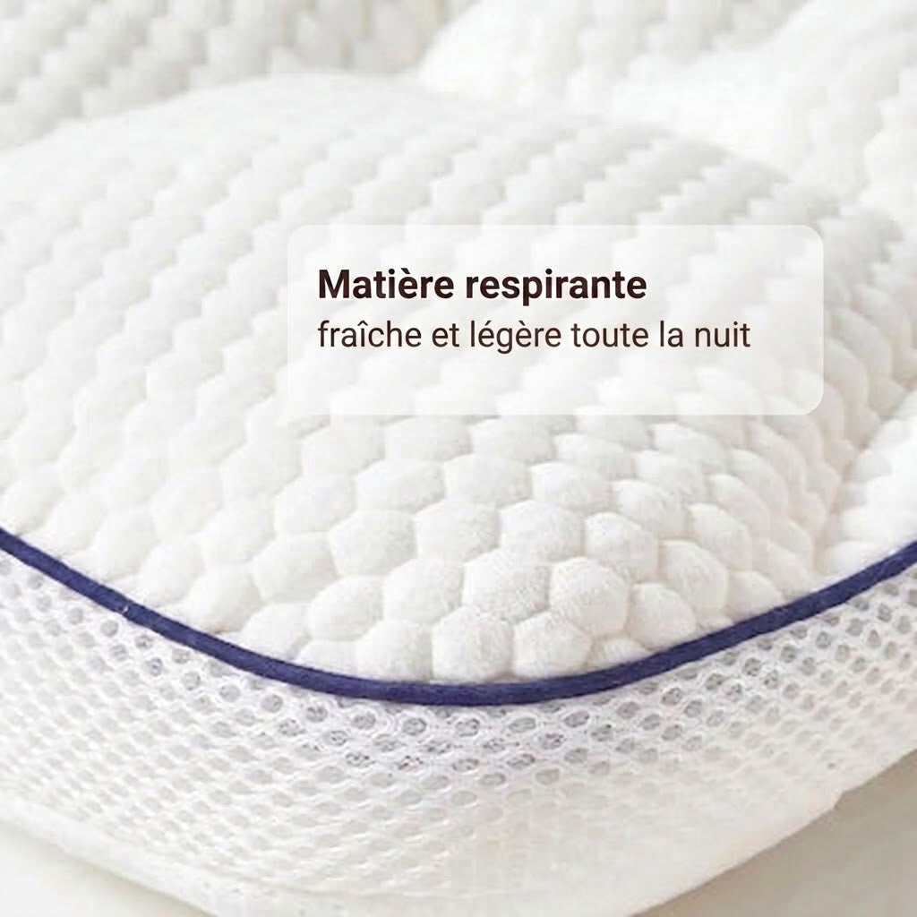 L'oreiller ergonomique pour enfant, pensé pour sa nuque